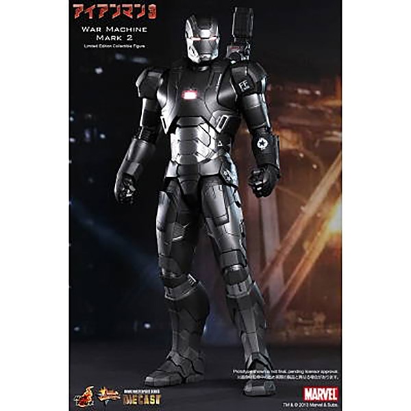 アイアンマン3【ムービー・マスターピース DIECAST】 1/6スケールフィギュア ウォーマシン・マーク2
