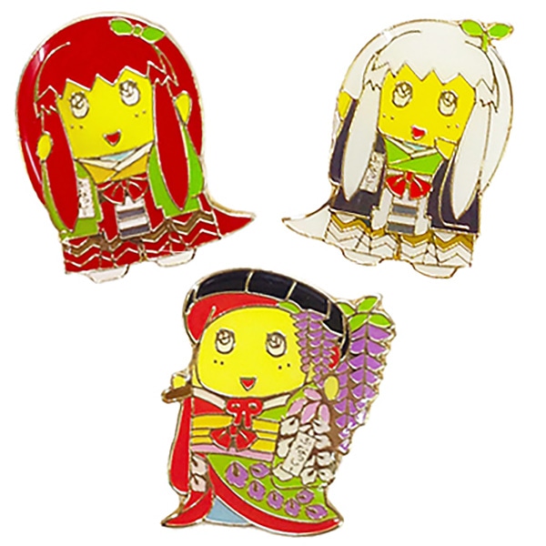 歌舞伎ふなっしー ピンズ3種セット