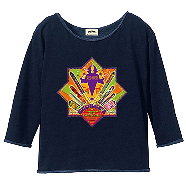 ハリー・ポッター ロングスリーブ Tシャツ3(Navy)