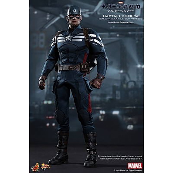 キャプテン・アメリカ/ウィンター・ソルジャー 【ムービー・マスターピース】1/6スケールフィギュア キャプテン・アメリカ(ステルス・スーツ版)