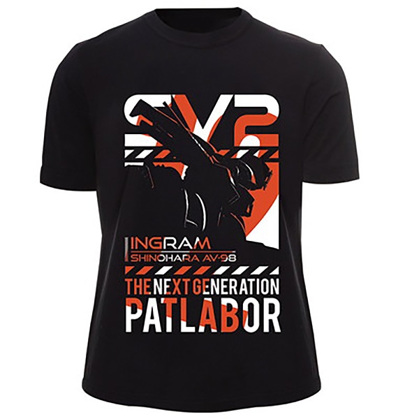 THE NEXT GENERATION パトレイバー 首都決戦 イングラム柄TシャツM