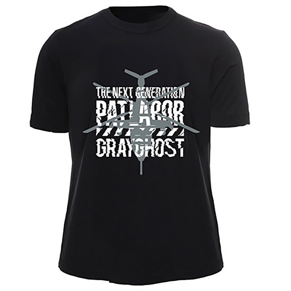 THE NEXT GENERATION パトレイバー 首都決戦 グレイゴースト柄TシャツM