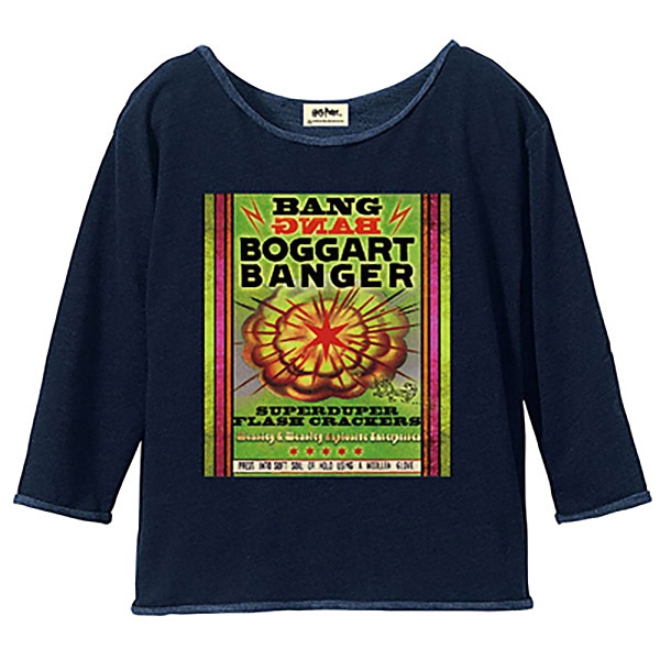 ハリー・ポッター ロングスリーブ Tシャツ2(Navy)