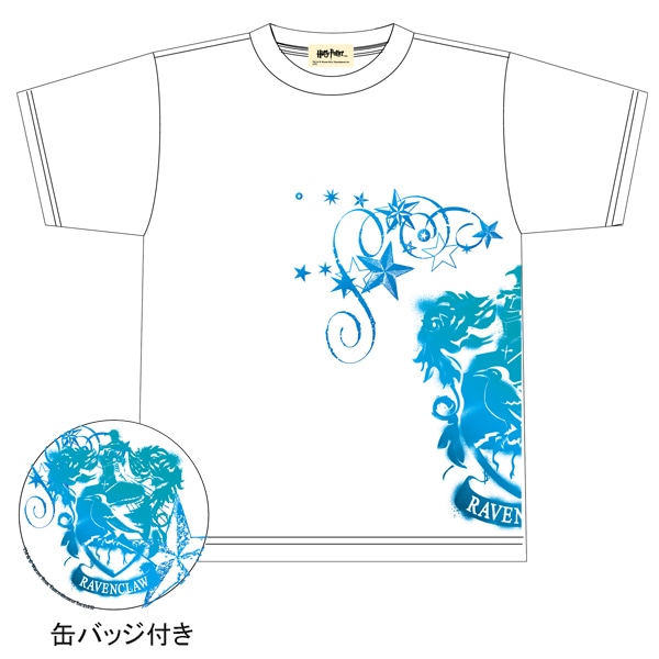 ハリー・ポッター Tシャツ15 ホワイト(レイブンクロー)ライトL